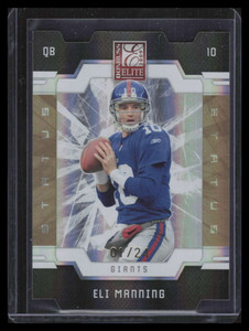 2009 Donruss Elite Status Gold 63 Eli Manning 1/24