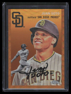 2023 Topps Chrome Platinum Anniversary Gold Wave Refractor 346 Juan Soto 29/50