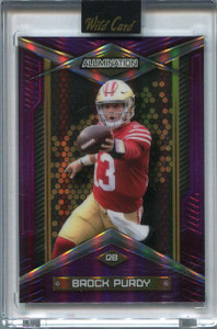 2023 Wild Card Alumination Rainbow Purple abcbp Brock Purdy 24/50