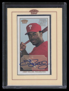2002 Topps 206 Autographs JR Jimmy Rollins Auto
