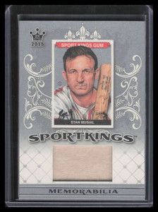2015 Sportkings Memorabilia Green sjsm1 Stan Musial Jersey /10