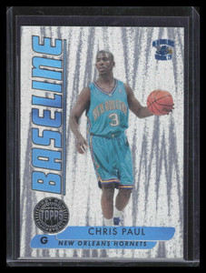 2005-06 Topps First Row Baseline 25 Chris Paul Rookie 114/149 Coast to Coast