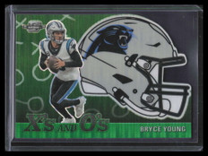 2023 Panini Contenders Optic Xs and Os Green Pulsar 47 Bryce Young Rookie 7/30