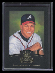 2002 Diamond Kings Gold Foil 48 Chipper Jones 55/100