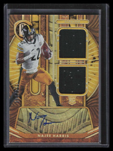 2021 Panini Gold Standard 251 Najee Harris Rookie Dual Jersey Auto 124/149
