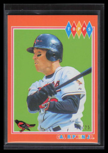2022 Topps Brooklyn Collection Orange 16 Cal Ripken Jr. 2/25