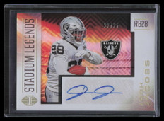 2020 Panini Illusions Stadium Legends Autographs Gold 27 Josh Jacobs Auto 22/25