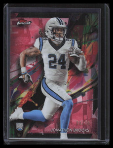 2024 Finest Red Refractor 70 Jonathon Brooks Rookie 8/10 Common