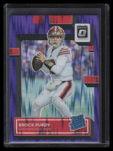 2022 Donruss Optic Purple Shock 277 Brock Pudry RR Rated Rookie