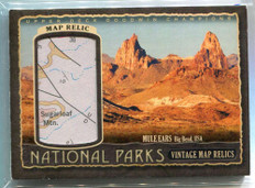 2018 UD Goodwin Champions National Parks Vintage Maps np67 Mule Ears 34/44