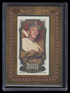 2024 Topps Allen and Ginter Framed Mini Autographs MATO Tony Oliva Auto 150617