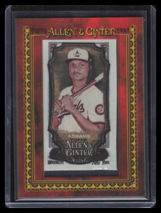 2024 Topps Allen and Ginter Mini Cloth 17 CJ Abrams 10/10