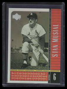 2000 Upper Deck Legends Commemorative Collection 21 Stan Musial 87/100