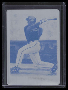 2002 Topps Gallery Press Printing Plate Cyan 39 Richard Hidalgo 1/1