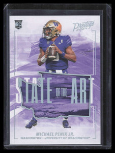 2024 Prestige State of the Art 2 Michael Penix Jr. Rookie