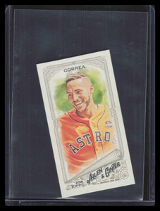 2008 Topps Allen and Ginter Mini 370 Carlos Correa EXT SP