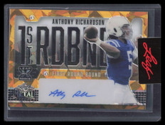 2023 Leaf Metal First Round Bound Crystal Gold Anthony Richardson RC Auto 1/1