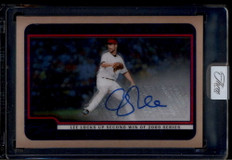 2025 Panini Impeccable Timeless Moments Signatures Blue 9 Cliff Lee Auto 18/32