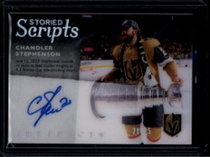 2024-25 Artifacts Storied Scripts SSCS Chandler Stephenson Auto 20/25