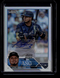 2023 Topps Chrome Update '23 All Star Game Autographs ASGALA Luis Arraez Auto