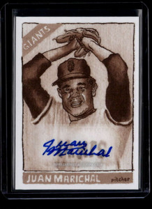 2025 Topps Shoebox Treasures Autograph Sepia Filter 47a Juan Marichal Auto 29/50
