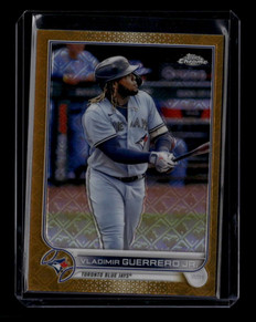 2022 Topps Chrome Logofractor Gold Refractor 79 Vladimir Guerrero Jr. 29/50
