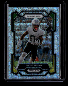 2024 Panini Prizm Draft Picks Prizms Mojo Refractor 172 Bucky Irving RC 17/25