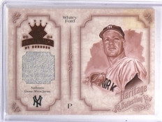 2004 Diamond Kings Heritage Collection Whitey Ford Jersey #D23/25 #HC12