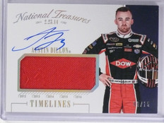 2016 National Treasures Austin Dllon Firesuit Autograph #D09/15 #TSAD