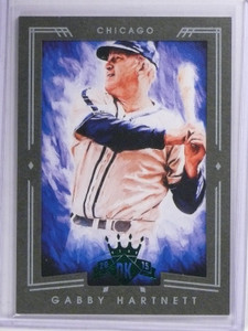 2015 Diamond Kings Framed Green Gabby Hartnett #D4/5 #52