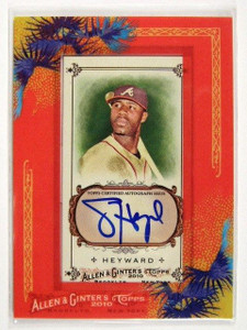 2010 Topps Allen & Ginter Jason Heyward auto autograph #AGA-JH
