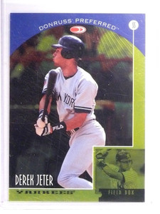 1998 Donruss Preferred Collections Derek Jeter Field Box #9