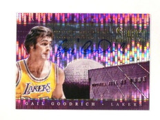 13-14 Select Hall Selections Purple Gail Goodrich autograph auto #D28/30