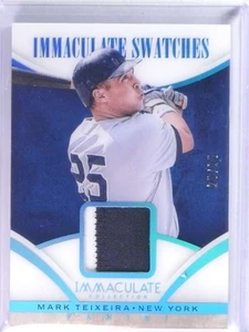 2014 Panini Immaculate Swatches Mark Teixeira Patch #D25/25 #4