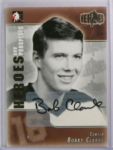 2004-05 ITG Heroes and Prospects Bobby Clarke Autograph Auto #ABCL