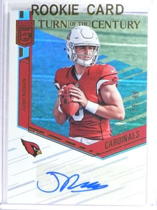 2018 Donruss Elite Turn Of The Century Josh Rosen Autograph Auto #D25/99