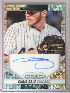 2014 Panini Prizm Chris Sale Prizms Mojo Autograph Auto #D48/75 #CS