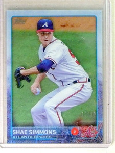 2015 Topps Clear Shae Simmons #D07/10 #462
