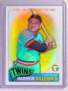 2005 Topps Pristine Gold Refractor Harmon Killebrew #D63/65 #50