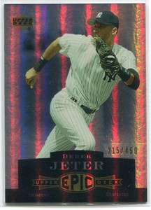 2006 Upper Deck Epic 169 Derek Jeter 215/450