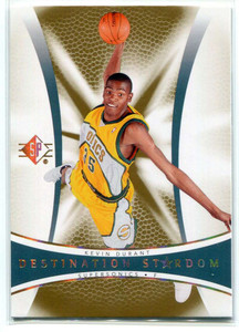 2007-08 SP Authentic Destination Stardom ds1 Kevin Durant Rookie