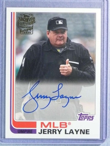 2019 Topps Archives Fan Favorites Jerry Layne Autograph Auto #FFAJL