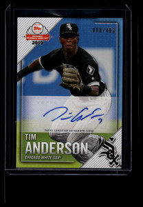 2019 Topps National Baseball Card Day Autographs AUTA Tim Anderson Auto 8/463