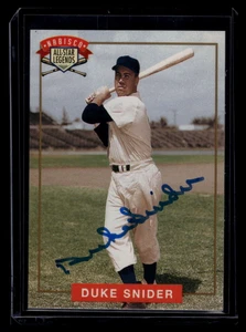 1994 Nabisco All-Star Autographs 4 Duke Snider Auto ID: 120758