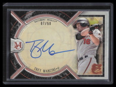 2018 Topps Museum Collection Archival Autographs AATMA Trey Mancini Auto 7/50