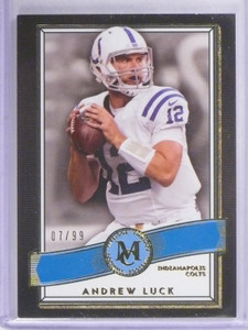 2015 Topps Museum Collection Sapphire Andrew Luck #D07/99 #25 *62820