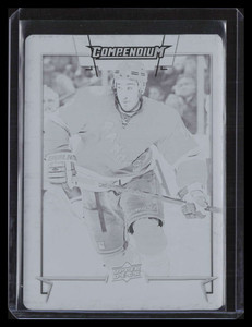 2017-18 Upper Deck Compendium Printing Plate Black 472 Kevin Hayes 1/1