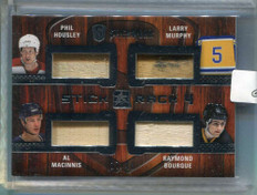 2015-16 Stickwork Stick Rack Housley MacInnis Murphy Bourque Quad Stick 17/40