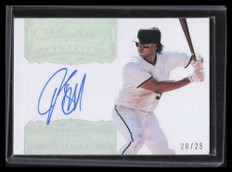 2017 Panini Flawless Rookie Signatures 9 Josh Bell Rookie Auto 20/25