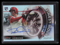 2018 Finest Finest Hour Autographs FHARH Rhys Hoskins Rookie Auto